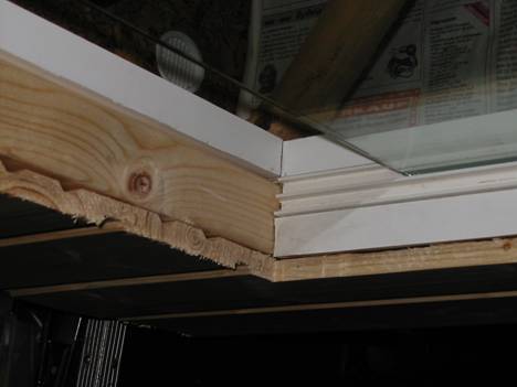 Scheibenf�hrung Detail